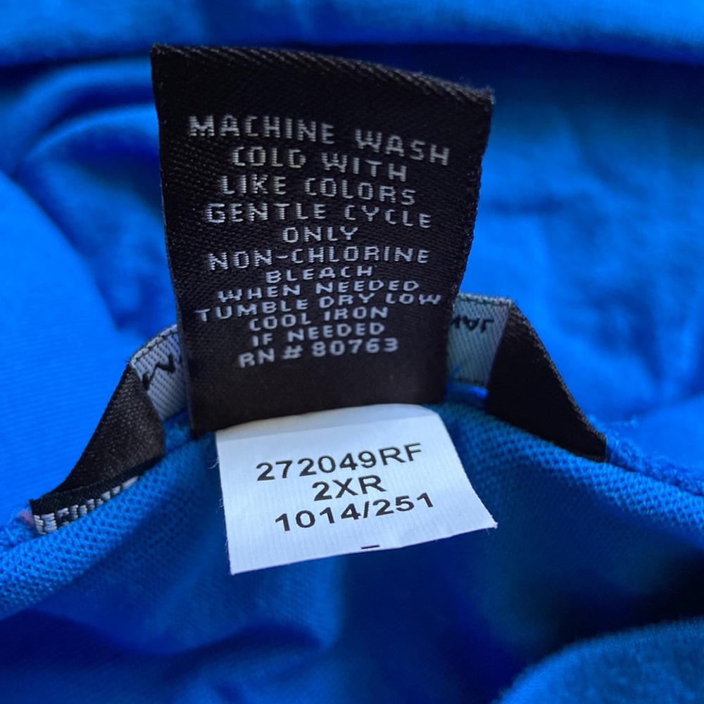 Blue Ruched Skirt - Picture 16 of 16